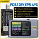 USB тестер FNIRSI FNB58 Bluetooth — професійний вольтметр, амперметр і аналізатор заряджання, SuperVOOC, DASH, QC 4, Type-C - зображення 1