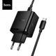 Мережевий зарядний пристрій Hoco Premium N75 65W GaN PD QC 3.0 2xUSB-C + USB-A + кабель Type-C Швидка зарядка для ноутбука смартфона - зображення 3