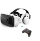 VR очки Shinecon SC-G06EB+ с геймпадом Mocute 053 - гарнитура виртуальной реальности со встроенными Bluetooth наушниками - изображение 1