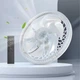 LED лампа с вентилятором AY1035 45W пластиковая потолочное освещение и охлаждение - изображение 5