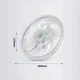 LED лампа с вентилятором AY1035 45W пластиковая потолочное освещение и охлаждение - изображение 6