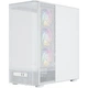 Корпус Modecom VOLCANO AQ400 ARGB MIDI SIDE LCD 6,2”, 4x120mm fans WHITE без БЖ ATX - зображення 8