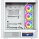 Корпус Modecom VOLCANO AQ400 ARGB MIDI SIDE LCD 6,2”, 4x120mm fans WHITE без БЖ ATX - зображення 3