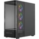Корпус Modecom VOLCANO AQ400 ARGB MIDI SIDE LCD 6,2” 4x120mm fans ATX чорний(TDB_A27674D13EB9) - зображення 3