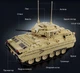 Конструктор бойова машина піхоти, 12GO 96007, M2 Bradley, 1862 деталей - зображення 5