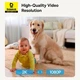 Умная камера видеонаблюдения Baseus P1 Lite Security Indoor Camera 2K |внутренняя, 3MP, 8x Zoom, Wi-Fi 2.4 ГГц, 2K, обзор на 360°, AI-функции, двусторонняя аудиосвязь, ночное видение| Белый - изображение 11