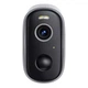 Зовнішня розумна камера відеоспостереження Baseus N1 Plus Security Outdoor Camera 2k |кут огляду 145°, акумулятор10500мАг, IP67, 16Gb eMMC (16TB Max), кольорове нічне бачення, аудіозв'язок| Білий - зображення 5