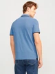 Поло длинное мужское Jack & Jones 12136668 M Bright Cobalt (5713738372022) - изображение 2