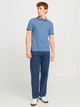 Поло длинное мужское Jack & Jones 12136668 L Bright Cobalt (5713738372039) - изображение 3