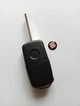 Корпус ключа Seat Skoda Volkswagen 3 кнопки (22-17) - изображение 2