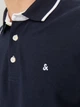 Поло длинное мужское Jack & Jones 12136668 M Navy Blazer (5715307486741) - изображение 5