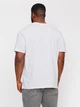 Футболка хлопковая длинная мужская Jack & Jones 12158505 5XL White (5715672890426) - изображение 2