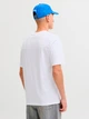 Футболка хлопковая длинная мужская Jack & Jones 12289863 XL Bright White (5715866830948) - изображение 2