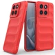 Силиконовый (TPU) чехол Deexe Terra Case для Motorola Edge 70 Fusion - Red - изображение 2