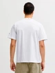 Футболка хлопковая длинная мужская Jack & Jones 12290856 2XL Bright White (5715867123384) - изображение 2