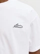 Футболка хлопковая длинная мужская Jack & Jones 12292982 XL Bright White (5715866860426) - изображение 5