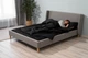 Простирадло на резинці ARDESTO Mix&Match Premium, 180x200+30см, 100% бавовна, сатин, чорний - зображення 6