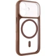 Чохол TPU+PC GETMAN Moon Clear with Magnetic Safe на Apple iPhone 16 (6.1") Brown - зображення 1