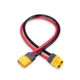 Кабель живлення з роз'ємом Amass XT60H-M (тато) на XT60H-F (мама) із проводом 12AWG 10 см - изображение 1