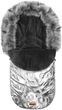 Śpiworek Sensillo Aspen z futerkiem do wózka lub sanek srebrny 95 × 45 cm (5908310392172) - obraz 1