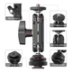 Шарнирное крепление Ulanzi R098 Double Ball Heads with Code Shoe Mount (UV-2954 R098) - изображение 5