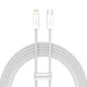Кабель Baseus Dynamic Series Fast Charging Data Cable Type-C to iP 20W 1m White - изображение 1