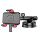 Автотримач для телефона HOCO H22 Dragon automatic clamping car holder(center console) Red Black - изображение 4