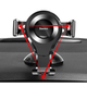 Автотримач для телефона Baseus Osculum Type Gravity Car Mount Black - изображение 5