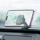 Автотримач для телефона HOCO H30 Brilliant magnetic car holder(center console) Black - изображение 7