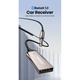 Bluetooth-ресивер UGREEN CM309 Bluetooth Car Receiver Aux with Mic Space Gray - изображение 5