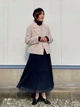 Женское осеннее короткое пальто UNIQLO 242373274 2XL Молочное (1159859368) - изображение 2