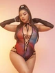 Боди Plus Size батал для пышных форм Экстази Разноцветный XXXL - изображение 4