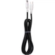 Кабель Gelius GP-UCN001CC Full Silicon Type-C to Type-C 1.2 м 60W Black/White - зображення 2