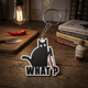 Брелок "What?" - Кот с ножом - изображение 2
