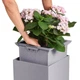 Вазон Lechuza Canto Slatestone High 30 світло-сірий 15935 - изображение 5