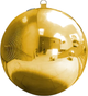 Повітряна куля PartyDeco Надувна куля 60 см золота дзеркальна (5904555042124) - зображення 1
