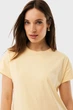 Жіноча жовта футболка FAY Mexx M MF007803761W - зображення 4