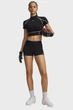Жіночі чорні велосипедки HeatGear Elite Shorty Under Armour MD 6015371-008 - изображение 2