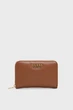 Жіночий коричневий гаманець LAUREL SLG MEDIUM ZIP AROUND Guess OS SWVA8500400 - изображение 1
