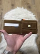 Гаманець Carhartt 11х9 см бежевий з нейлону - зображення 4