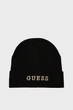 Жіноча чорна шапка BEANIE Guess L AW5189POL01 - изображение 1