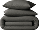 Комплект постельного белья MirSon Ranforce Elite Бязь 16-7000 Green Grey 2х143х210 Семейный (2200005715260) - изображение 1