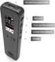 Диктофон цифровой Plyisty 1536 Kbps с дисплеем 0.96” и картой памяти 128 ГБ - изображение 5