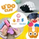 Набор для творчества лепка "U'DO Clay 8 шт." брикет 10 г Strateg (30891) - изображение 3
