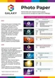 Офисная бумага Galaxy для лазерной печати A4, 180 г/м², двусторонняя, матовая (100 шт.) - изображение 3