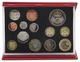 Набор монет Великобритания набор из 13 монет 2010 Proof 1, 2, 5, 10, 20, 50, 50 пенсов, 1, 1, 1, 2, 2, 5, фунтов - изображение 1