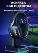 Бездротові ігрові навушники Onikuma GT808 геймерська Bluetooth гарнітура з мікрофоном та RGB Black (19118) - зображення 10