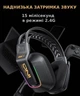 Бездротові ігрові навушники Onikuma GT828 геймерська Bluetooth гарнітура з мікрофоном та RGB Black (19119) - зображення 6
