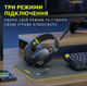 Бездротові ігрові навушники Onikuma B2 Bluetooth гарнітура для геймерів з мікрофоном Black (19114) - зображення 7