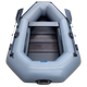 Надувная одноместная лодка ПВХ Avalon А220 / 2,2 м / 1 местный / гребной / рельсовый настил / передвижные сиденья / ⌀34 см / Серый - изображение 2